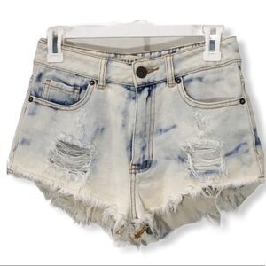 Bullhead Denim Co Pacsun Mom jean shorts size 3